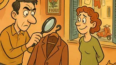 Barzelletta: Non trovo capelli sui tuoi vestiti...