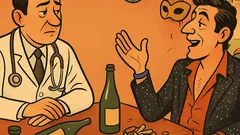 Barzelletta: Dottore, io non mi drogo!