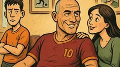 Barzelletta: Lei più presa da Totti che te