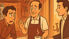 Barzelletta: Un balbuziente entra in un bar...