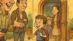 Barzelletta: Mio figlio è il primo… entrando