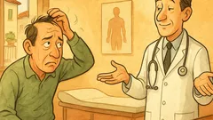 Barzelletta: «Dottore, dottore! Sto perdendo i capelli!»