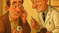 Barzelletta: Dottore, ho un occhio di vetro…