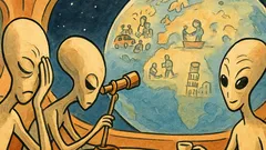 Barzelletta: il segno che gli alieni ci evitano