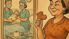 Barzelletta: Mia nuora, il cesareo e la sorpresa