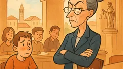 Barzelletta: La professoressa di Diritto mi guarda storto