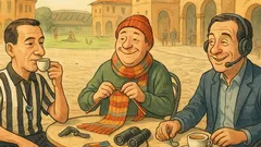 Barzelletta: Vietiamo il calcio, pace per tutti