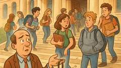 Barzelletta: Un uomo perde il cane all’università