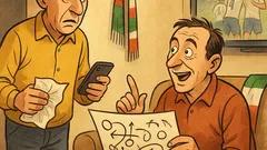 Barzelletta: Finita Italia-Egitto, chiama un amico