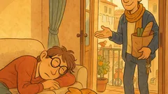 Barzelletta: Se studio, svegliami quando torni