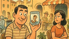 Barzelletta: Mi sono preso il verme salutare