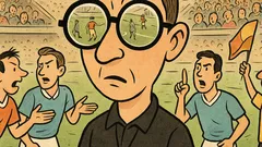 Barzelletta: Gli occhiali servono agli arbitri, vero?