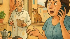 Barzelletta: Mio marito ha avuto l’ictus cerebrale...