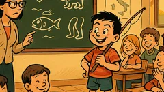 Barzelletta: La maestra spiega la rima baciata