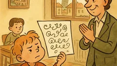 Barzelletta: Sono così precoce che scrivevo…