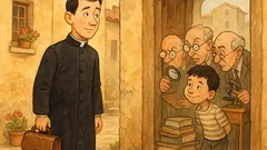 Barzelletta: Il parroco cerca il padre…