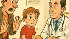 Barzelletta: «Dottore, mio figlio ha un tic…»