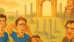 Barzelletta: I nostri attaccanti, palo pure in Paradiso